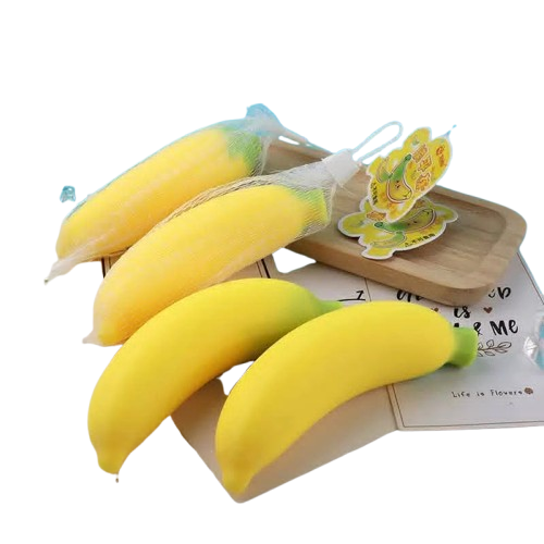 Super Soft Banana Squishy – Funny Satisfying Stress Relief Squeeze Toy