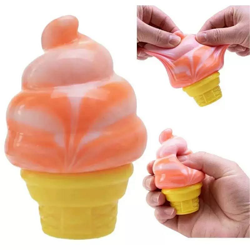 Stretchy Ice Cream Squishy – Super Satisfying Stress Relief Toy