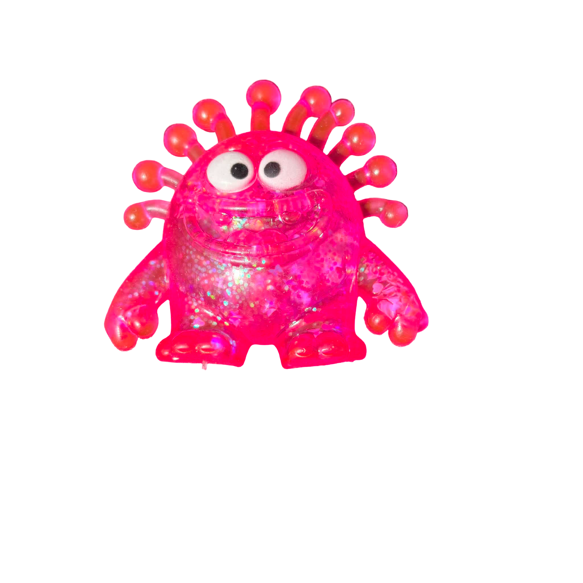 Glitter Monster Squishy Toy – Stress Relief Sensory Toy
