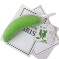 Mesh Cucumber Squishy Toy – Funny Stress Relief Squeeze Fidget Toy