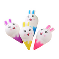 Cute Bunny Ice Cream Squishy – Super Soft & Satisfying Stress Toy